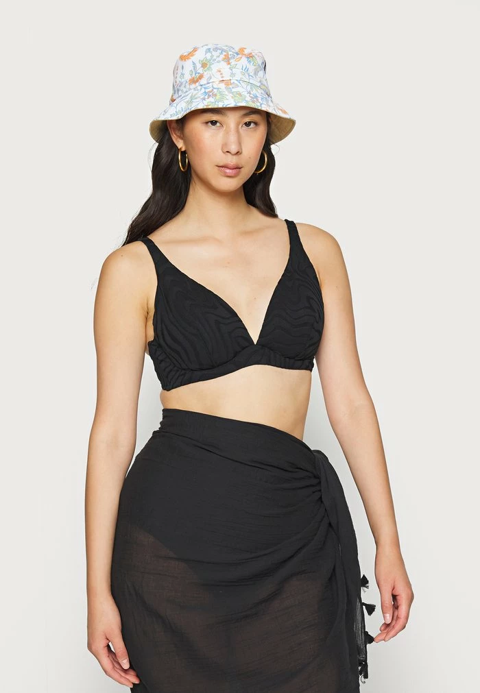 DD BIG CUP SECOND WAVE FIXED TRI BRA - Bikini top - black Seafolly DD BIG CUP SECOND WAVE FIXED TRI BRA - Bikini Top - Black -Seafolly Shop 6a54b1be6708419ea25927c507d7a43b