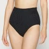 Seafolly SECOND WAVE HIGH WAIST PANT - Bikini Bottoms - Black