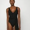 Seafolly COSTA BELLA ONE PIECE WITH BELT - Swimsuit - Black