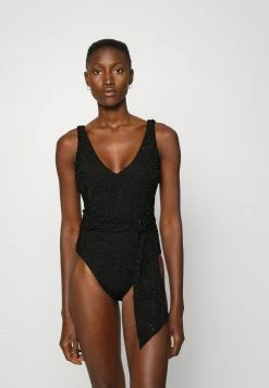 Seafolly COSTA BELLA ONE PIECE WITH BELT - Swimsuit - Black