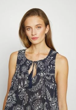 Seafolly FOLKLORE MIDI DRESS - Beach Accessory - True Navy 3 Seafolly FOLKLORE MIDI DRESS - Beach Accessory - True Navy -Seafolly Shop 70a6ea9d30a245f48480e710827ef574