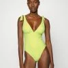 Seafolly RIVIERA DEEP V ONE PIECE - Swimsuit - Wild Lime
