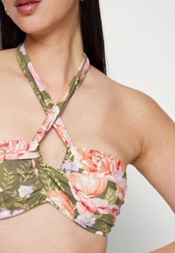 Seafolly PARADISE GARDEN HALTER BANDEAU - Bikini Top - Avocado -Seafolly Shop 7355fd0e743840c6bbe9aff146f20870