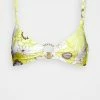 Seafolly SUMMER OF LOVE RING FRONT BRALETTE - Bikini Top - Wild Lime