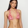 Seafolly POOLSIDE SLIDE TRI - Bikini Top - Pink Chintz