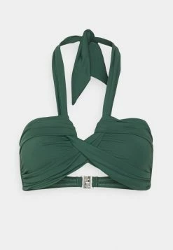 Seafolly COLLECTIVE HALTER BANDEAU - Bikini Top - Evergreen -Seafolly Shop 760d7a99bc664c91a8b7d4f0aeca1909
