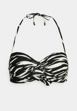Seafolly SKIN DEEP BUSTIER BRA - Bikini Top - Black