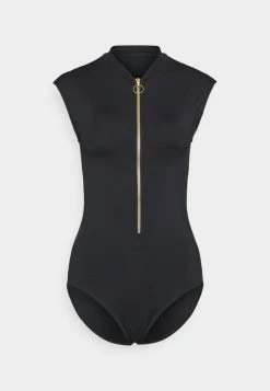 Seafolly COLLECTIVE ZIP FRONT ONE PIECE - Swimsuit - Black