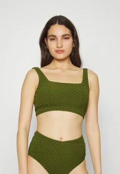 Seafolly WILLOW CUP TANK BRA - Bikini Top - Avocado