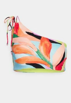 Seafolly TROPFEST ONE SHOULDER TOP WITH TIE - Bikini Top - Aquamarine 4 Seafolly TROPFEST ONE SHOULDER TOP WITH TIE - Bikini Top - Aquamarine -Seafolly Shop 7af8b094f47f4194b6fb49e12b901606