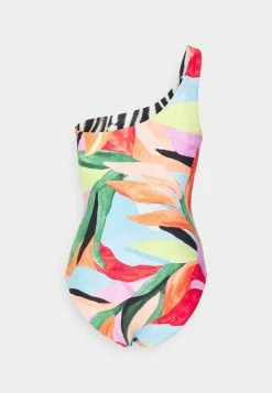 Seafolly TROPFEST ONE SHOULDER - Swimsuit - Aquamarine -Seafolly Shop 7ccaa2b8753e42f8b08810f8e2c6f00b