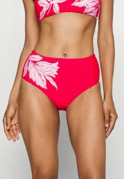 Seafolly FLEUR DE BLOOM HIGH WAISTED PANT - Bikini Bottoms - Chilli Red