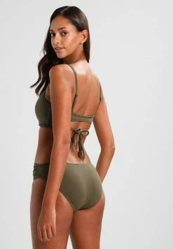 Seafolly TWIST BAND HIPSTER - Bikini Bottoms - Dark Olive -Seafolly Shop 7fddfc9e4b0d483ea93b4f4aded88782