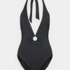 Seafolly COLLECTIVE PLUNGE ONE PIECE - Swimsuit - Black