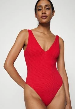 Seafolly DIVE DEEP V NECK ONE PIECE - Swimsuit - Chilli Red 3 Seafolly DIVE DEEP V NECK ONE PIECE - Swimsuit - Chilli Red -Seafolly Shop 81c16b98abb24547a814444db2e4d13e