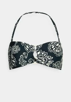 Seafolly FOLKLORE BANDEAU BRA - Bikini Top - True Navy