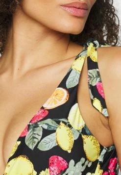 Seafolly LEMONCELLO V NECK ONE PIECE - Swimsuit - Black -Seafolly Shop 838cf48e0ac442b59713fa1d2b270943