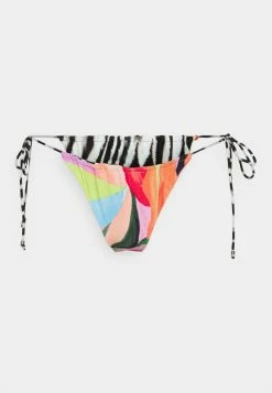 Seafolly TROPFEST REVERSIBLE DRAWSTRING RIO PANT - Bikini Bottoms - Aquamarine