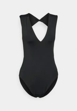 Seafolly COLLECTIVE V NECK ONE PIECE - Swimsuit - Black