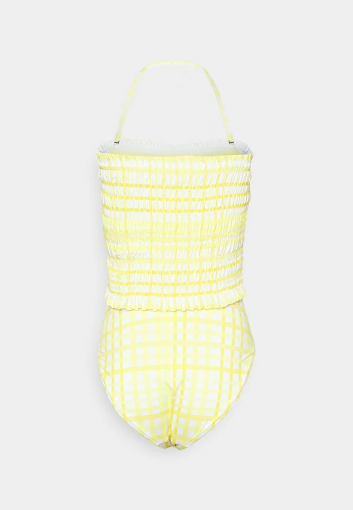 AMALFI CHECK BANDEAU ONE PIECE - Swimsuit - lime light Seafolly AMALFI CHECK BANDEAU ONE PIECE - Swimsuit - Lime Light -Seafolly Shop 88e2064eda6d40eab5a9eaa52f525932