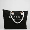 Seafolly SHIP SAIL TOTE - Beach Accessory - Black
