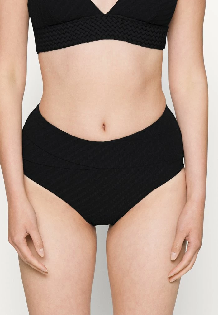 WILLOW HIGH WAIST PANT - Bikini bottoms - black Seafolly WILLOW HIGH WAIST PANT - Bikini Bottoms - Black -Seafolly Shop 8fdb7c14b0d64342acb8f580102a05fb