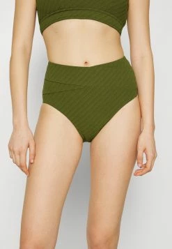 Seafolly WILLOW HIGH WAIST PANT - Bikini Bottoms - Avocado