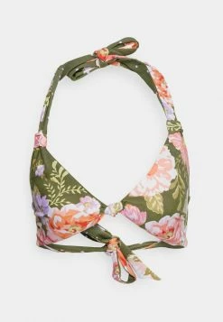 Seafolly PARADISE GARDEN - Bikini Top - Avocado