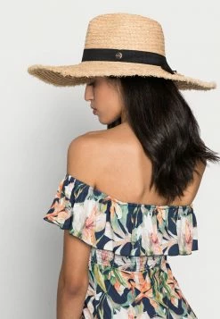 Seafolly SHADYLADYRAFFIA PANAMA HAT - Hat - Natural