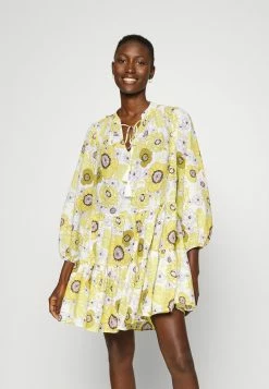 Seafolly SUMMER OF LOVE TIERED DRESS - Beach Accessory - Wild Lime