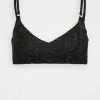 Seafolly COSTA BELLA BRALETTE - Bikini Top - Black