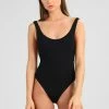 Seafolly ACTIVE RETRO TANK MAILLOT - Swimsuit - Black