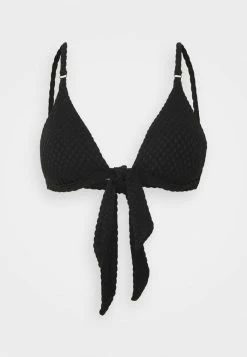 Seafolly RIVIERA FIXED - Bikini Top - Black