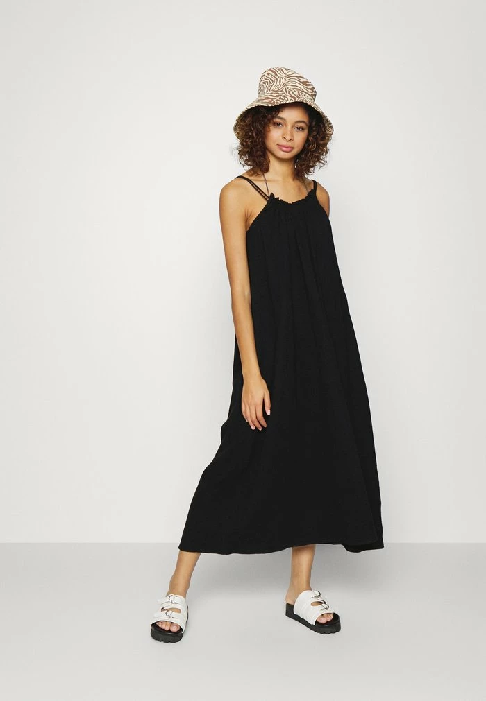 BEACH SOLEIL DOUBLE CLOTH DRESS - Beach accessory - black Seafolly BEACH SOLEIL DOUBLE CLOTH DRESS - Beach Accessory - Black -Seafolly Shop 975c2498a38949a08bf80df18aa2b1fa