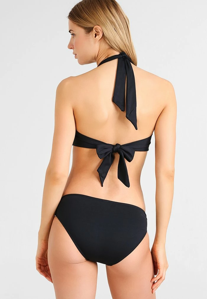 TWIST SOFT CUP HALTER - Bikini top - black Seafolly TWIST SOFT CUP HALTER - Bikini Top - Black -Seafolly Shop 98b4fd95fd66430dad59ab59aad93fb1