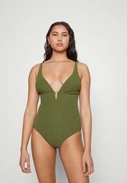 Seafolly WILLOW ONE PIECE - Swimsuit - Avocado