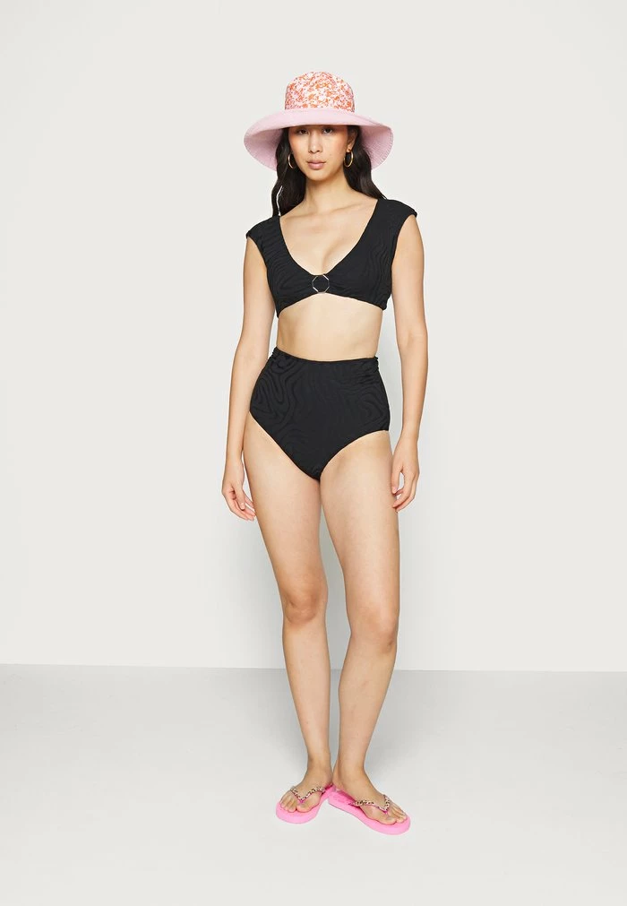 SECOND WAVE HIGH WAIST PANT - Bikini bottoms - black Seafolly SECOND WAVE HIGH WAIST PANT - Bikini Bottoms - Black -Seafolly Shop 9d7e435f7e2141e78f69d2bd00a8584e