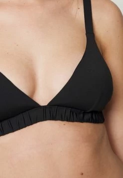 Seafolly COLLECTIVE GATHERED FIXED - Bikini Top - Black -Seafolly Shop 9df5110bcba24475be30a462568eb426