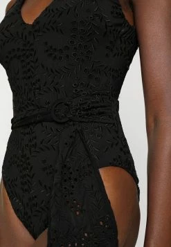 Seafolly COSTA BELLA ONE PIECE WITH BELT - Swimsuit - Black -Seafolly Shop a13750c7e014477f99acf0174f6284f6