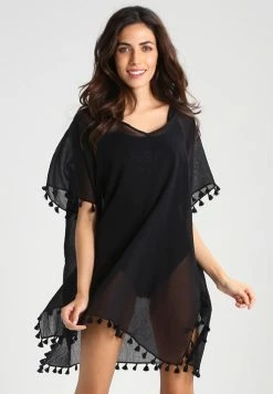 Seafolly AMNESIA KAFTAN - Beach Accessory - Black