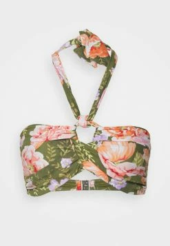 Seafolly PARADISE GARDEN HALTER BANDEAU - Bikini Top - Avocado -Seafolly Shop a562fb6ca8b4404faddd76e2f5ad5310