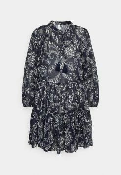 Seafolly FOLKLORE TIERDRESS - Beach Accessory - True Navy 4 Seafolly FOLKLORE TIERDRESS - Beach Accessory - True Navy -Seafolly Shop a891506e15994f1eba82b9944788c314