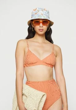 Seafolly SECOND WAVE FIXEDTRI BRA - Bikini Top - Copper Tan -Seafolly Shop ab06de37c6234ae8bd2ae634b4da6835