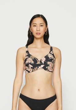 Seafolly CASTAWAY CUP HALTER BRA - Bikini Top - Black