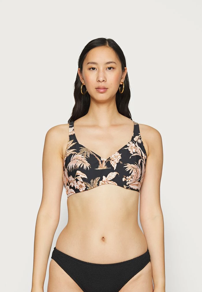 CASTAWAY CUP HALTER BRA - Bikini top - black Seafolly CASTAWAY CUP HALTER BRA - Bikini Top - Black -Seafolly Shop aea854452dc544e296a9daac51fd5d60