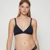 Seafolly COLLECTIVE GATHERED FIXED - Bikini Top - True Navy