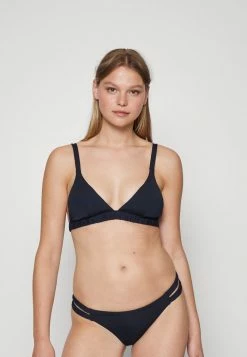 Seafolly COLLECTIVE GATHERED FIXED - Bikini Top - True Navy