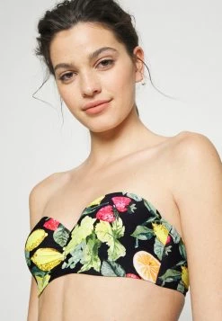 Seafolly LEMONCELLO BUSTIER BANDEAU - Bikini Top - Black -Seafolly Shop b6a8a6e9e5b34734a8fb2675f5a75e3d