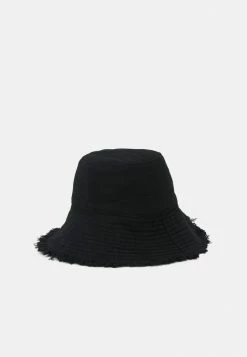Seafolly SHADY LADY FRINGE BUCKET HAT - Hat - Black