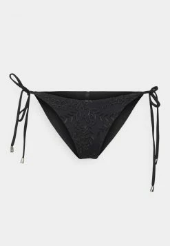 Seafolly COSTA BELLA TIE SIDE RIO - Bikini Bottoms - Black